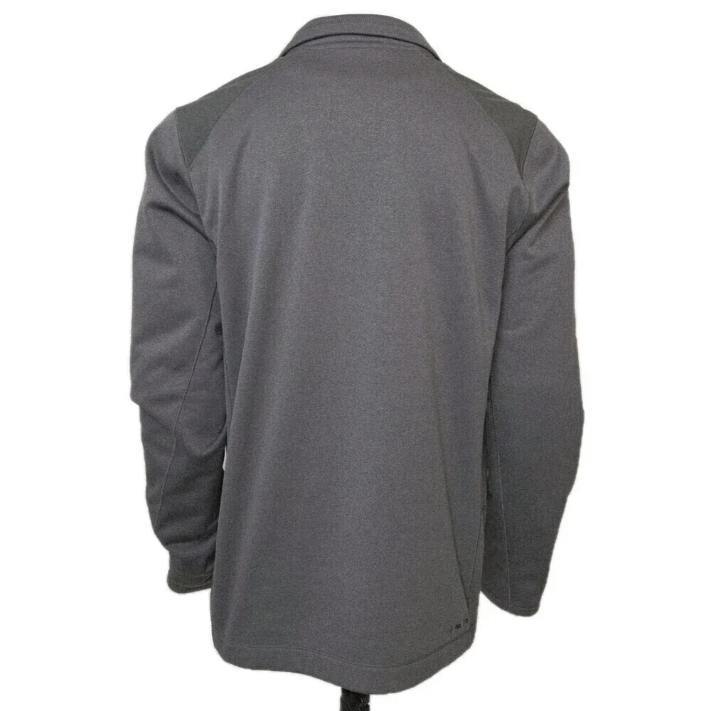THE NORTH FACE Flash Dry XD 1/2 Zip Pullover Fleece Gray Jacket Men's L SEE DESC